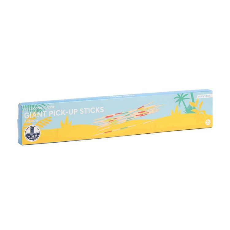 Coconut Grove Giant Pick-Up Sticks Game Rainbow