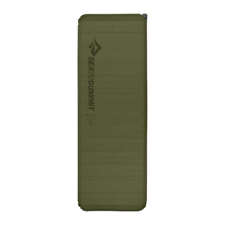 Sea To Summit Camp Plus Self-Inflating Sleeping Mat Rectangle Wide Olive Green