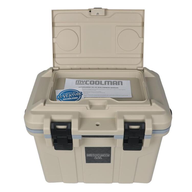 myCOOLMAN 16L Cool Box Natural