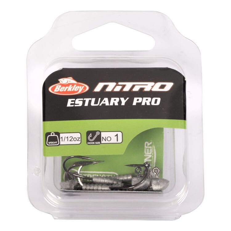 Berkley Nitro Estuary Pro #2/0 Jig Head Multicoloured