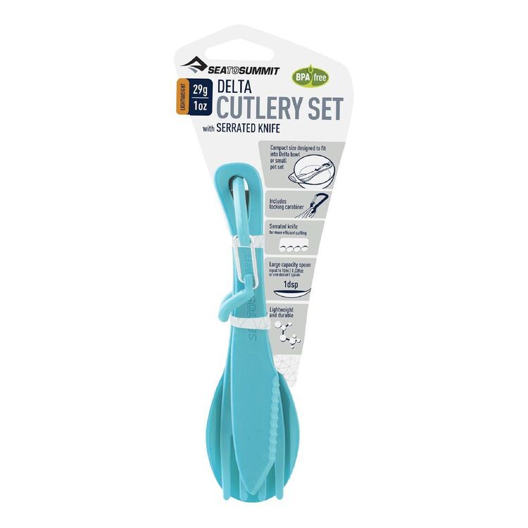 Sea To Summit Delta Cutlery Set Pacific Blue