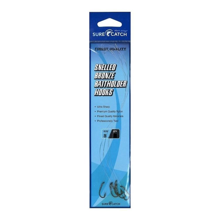 SureCatch Rig Snelled Bronze Baitholder Hook Pack