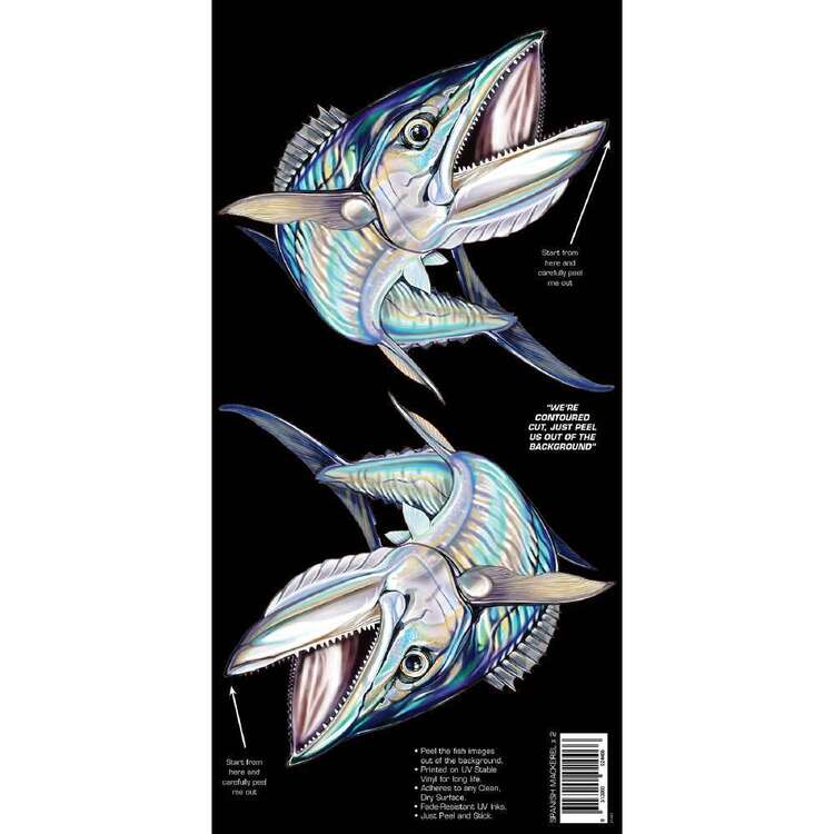 AFN Retro Style Fish Sticka Mackerel Grey