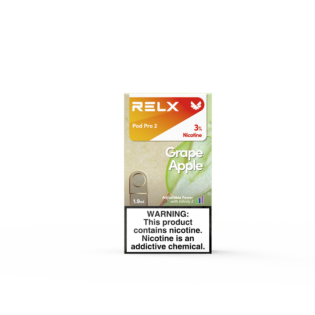 悦刻RELX Pod Pro 2六代煙彈  1顆装  thai milk tea 泰國奶茶