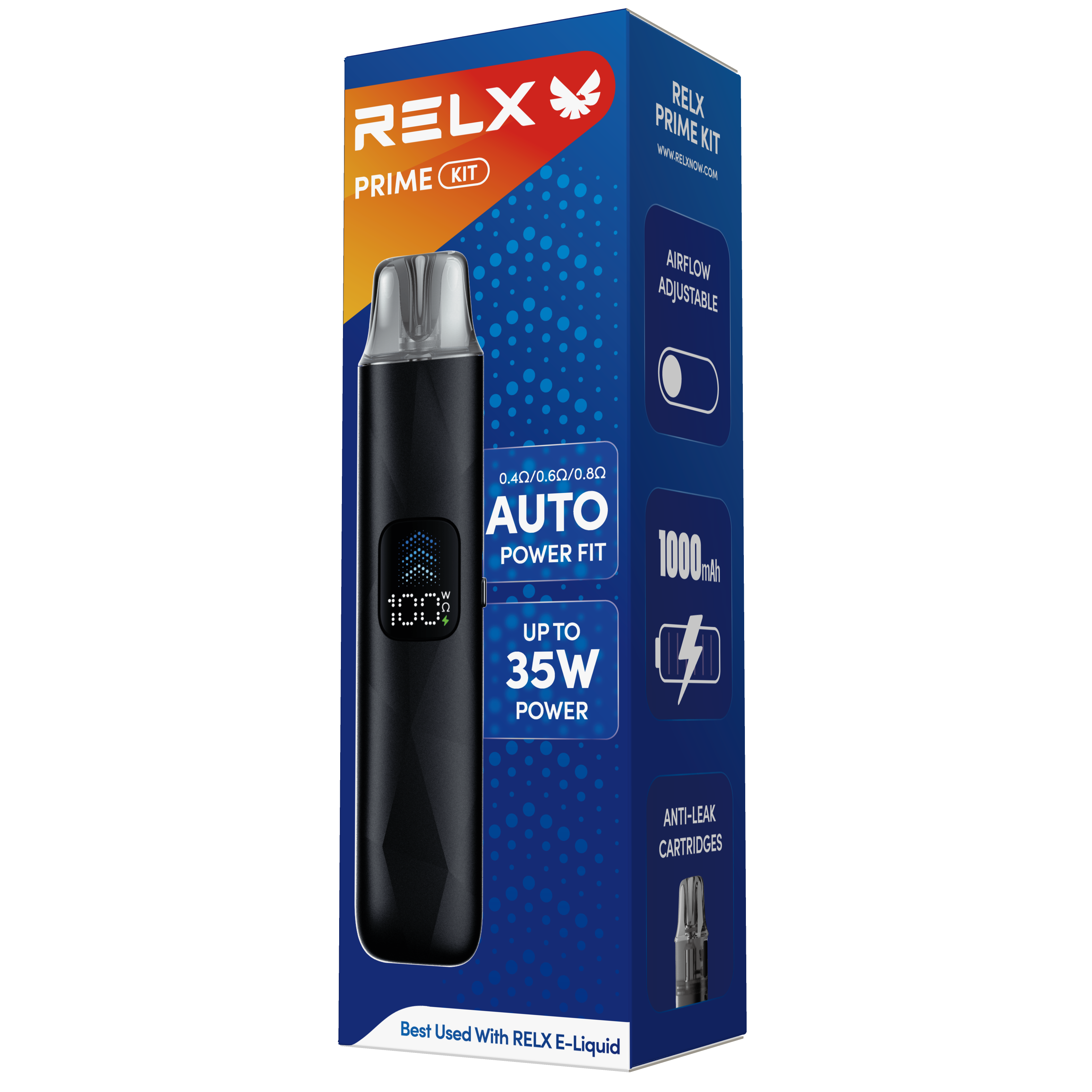 悅刻RELX-Prime Kit開放式主機套裝  黑色