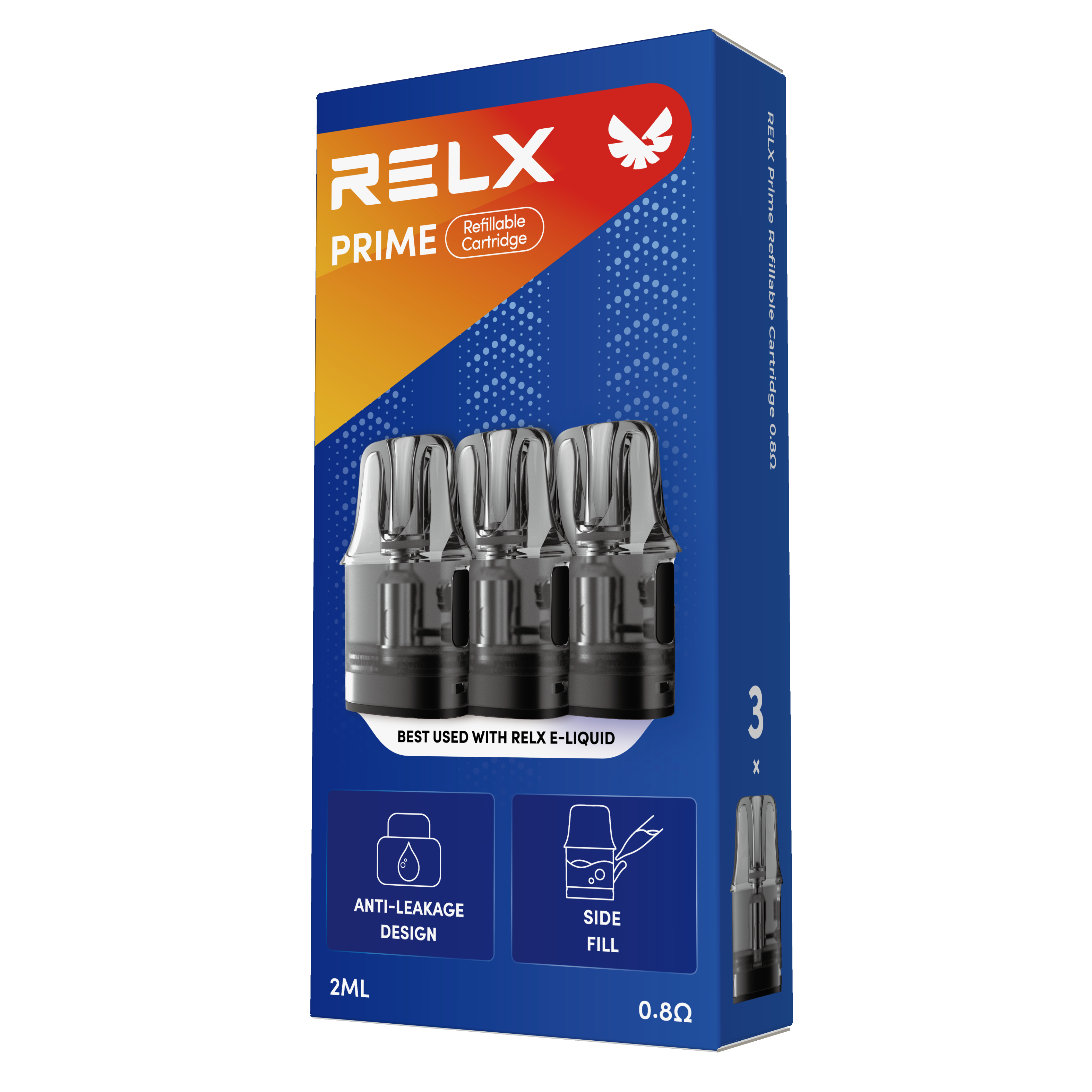 悅刻RELX-Prime Pod-空彈艙 3 Pods  0.2-0.8ohm