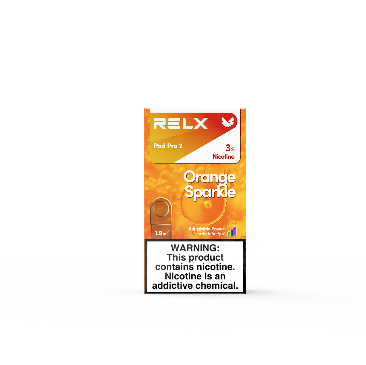 悦刻RELX Pod Pro 2六代煙彈 1顆装 orange sparkle 橘子汽水