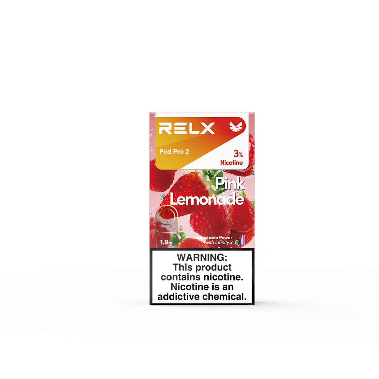 悦刻RELX Pod Pro 2六代煙彈 1顆装 Pink Lemonade粉红柠檬水