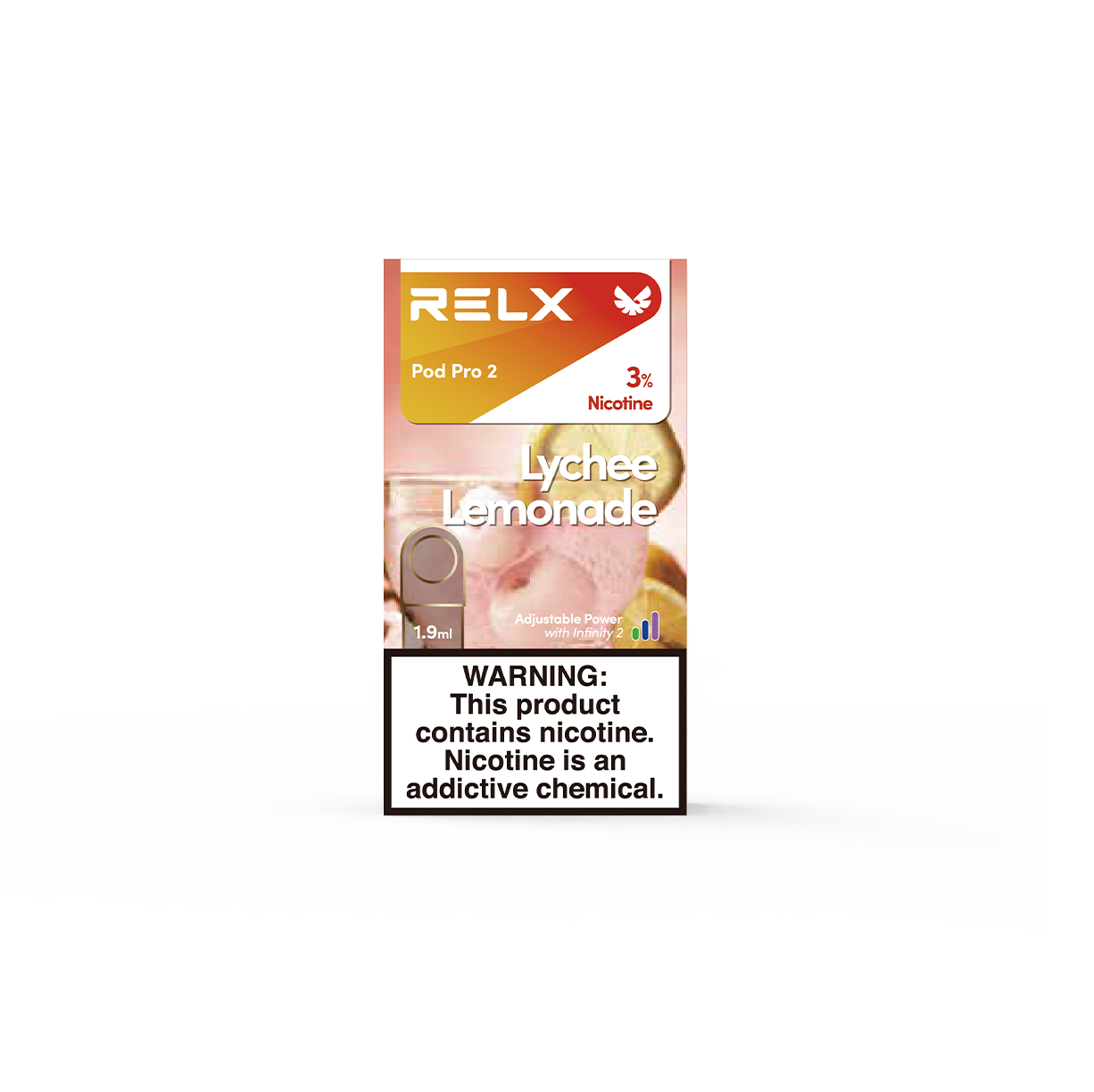 悦刻RELX Pod Pro 2六代煙彈 1顆装 Lychee Lemonade荔枝柠檬水