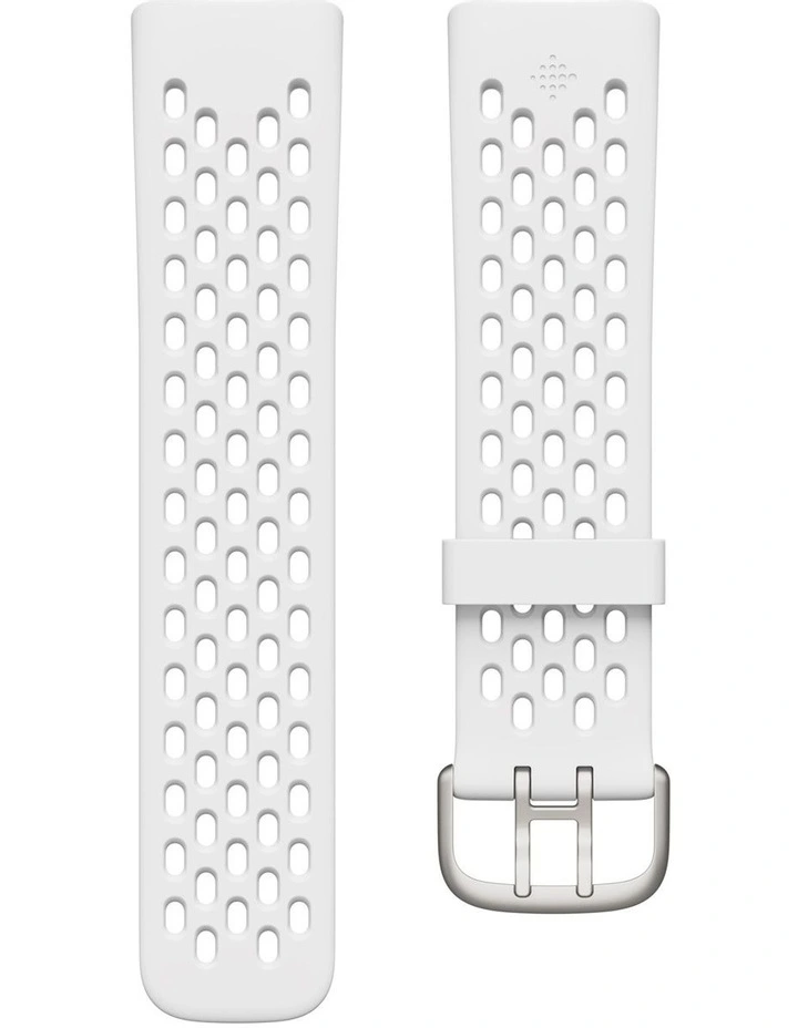 Charge 5 Sport Band Frost White Small