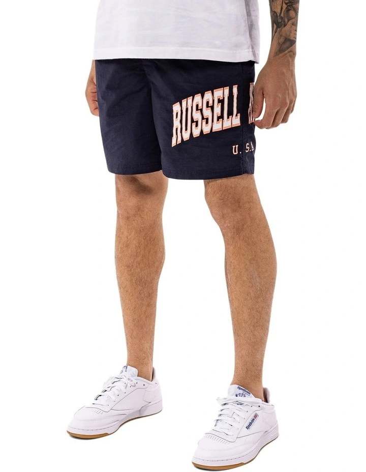 Vintage Arch Short in Michigan Navy