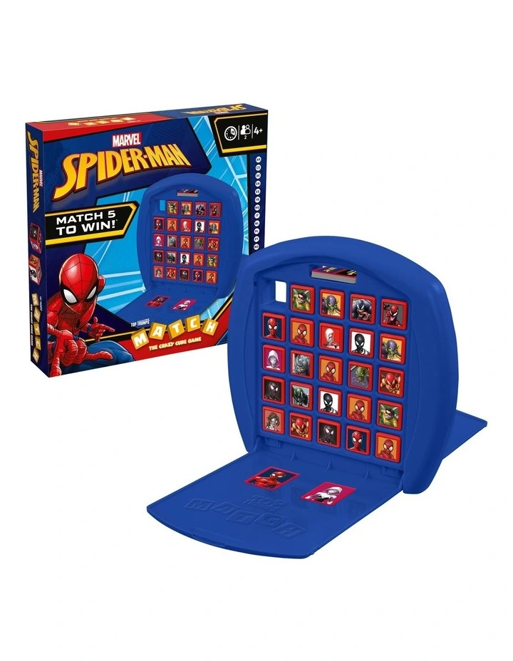 Spider-Man Top Trumps Match Board Game