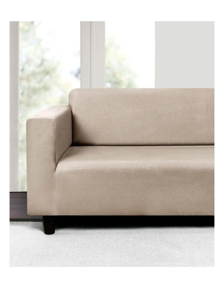 2 Seater Couch Sofa Cover in Cream