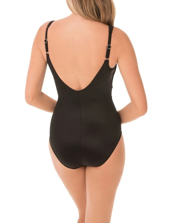 Sanibel Underwired Shaping Swimsuit in Black