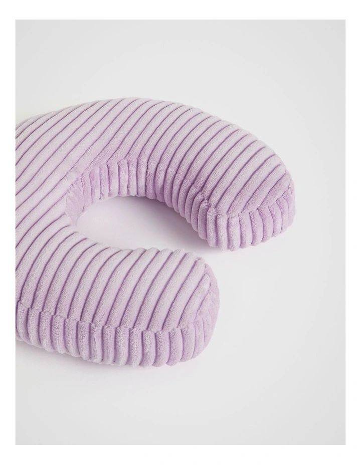 Orchid Cord Initial Cushion C in Purple