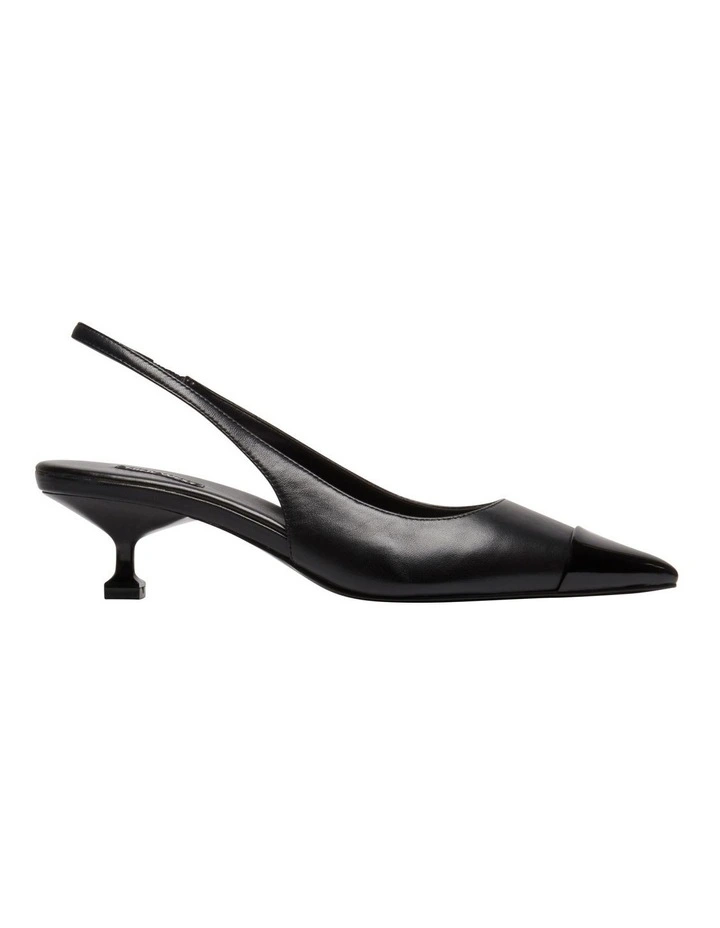 Workit Slingback Pump in Black