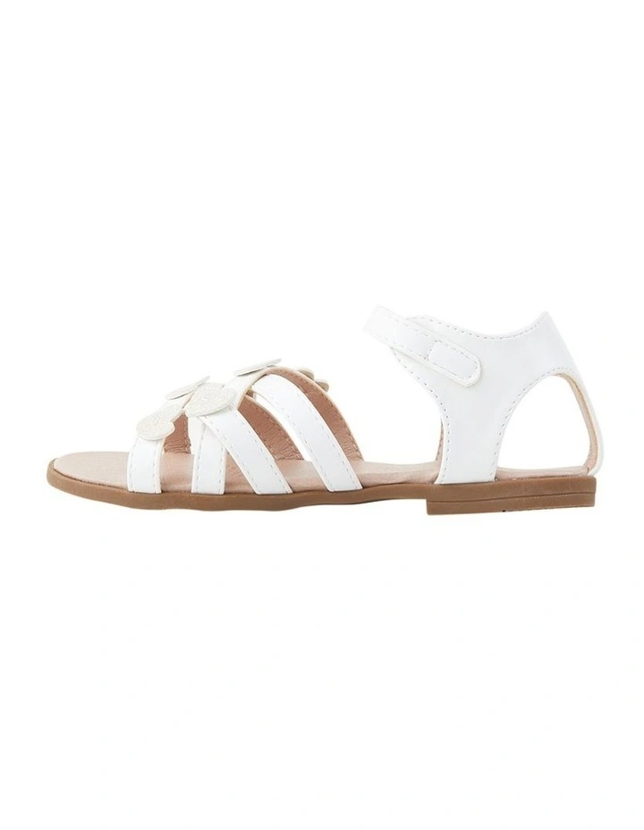 Cascade Sandals in White