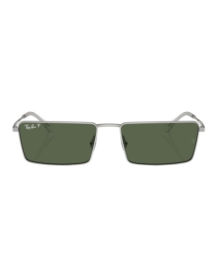 Emy Bio-Based Polarised Sunglasses in Silver