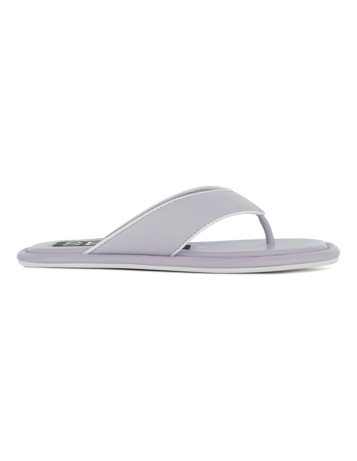 Issac Flat Sandals in Purple