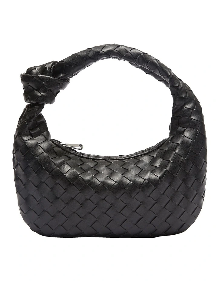 Bazz Weave Bag In Black