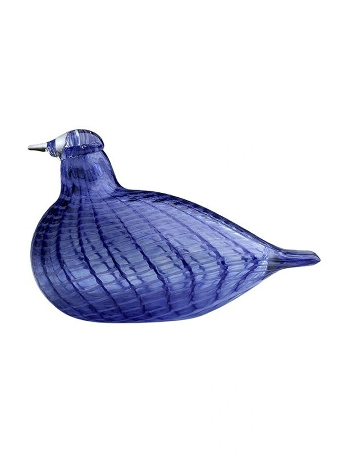 Oiva Toikkas Baby Bluebird 12cm Glass Ornament Blue