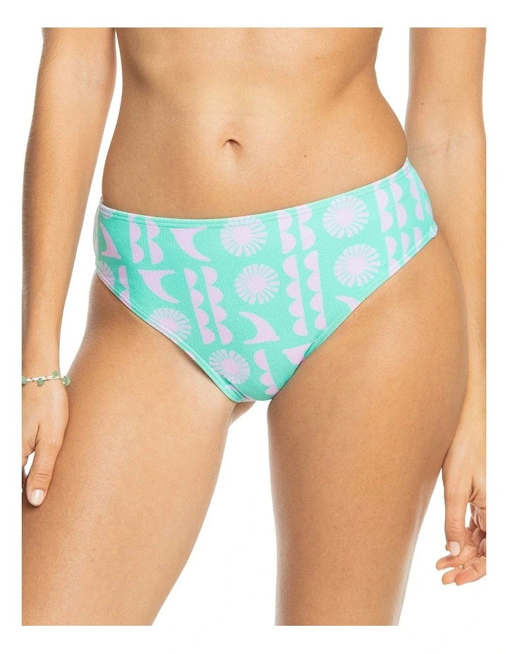 Surf Saavy Moderate Bikini Bottoms in Aruba Blue Smallpr