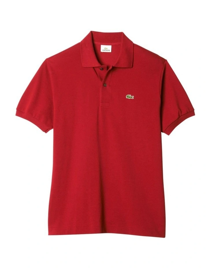 Classic Polo Shirt in Bordeaux
