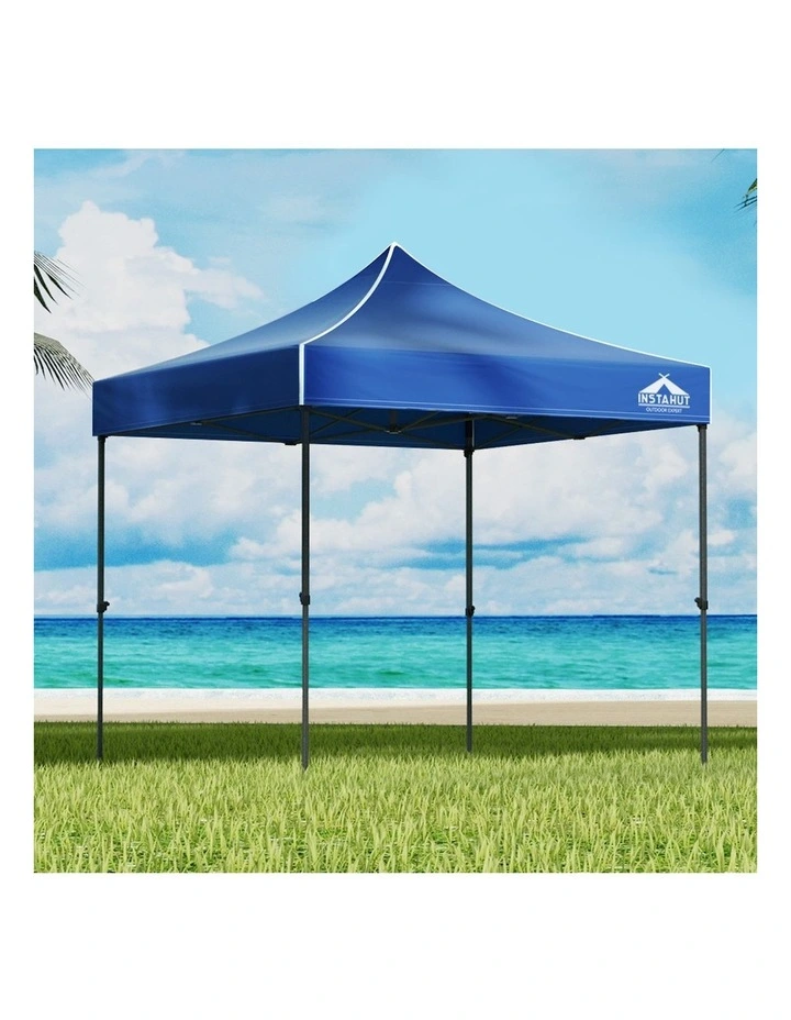 Folding Marquee Pop Up Gazebo Tent 3x3m in Blue