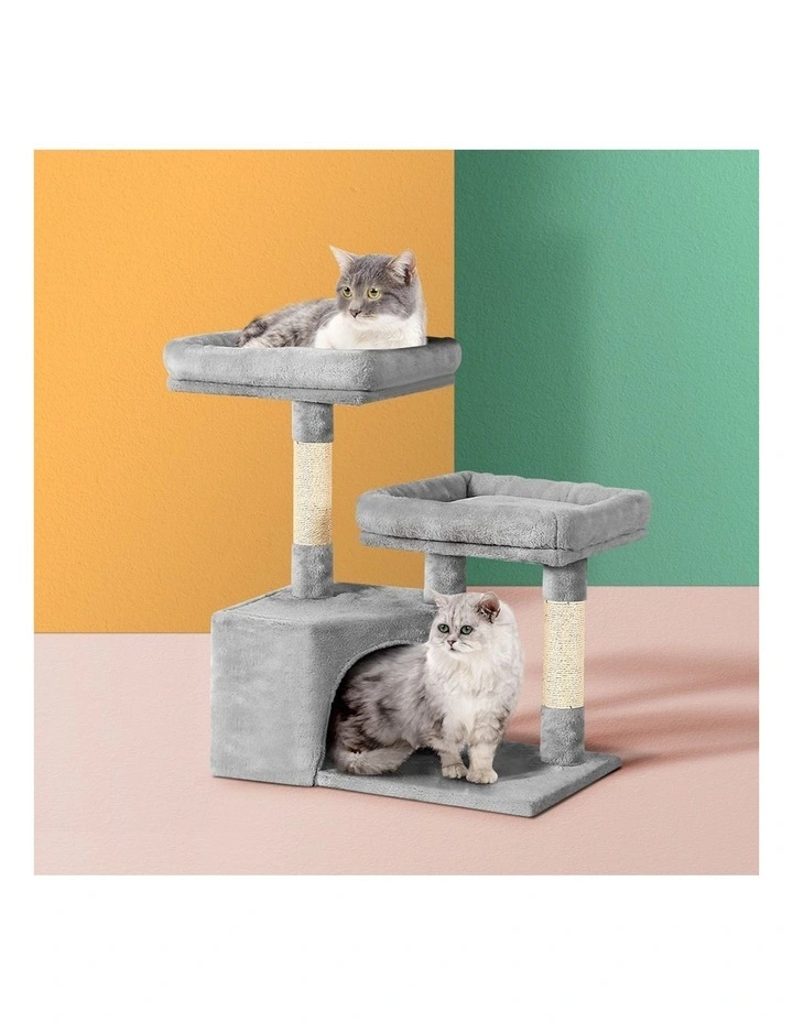 Cat Tree Tower 69cm in Grey