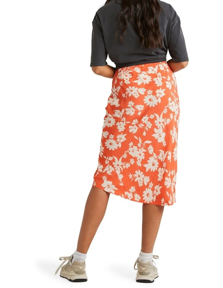 Hazy Dream Skirt in Nectarine