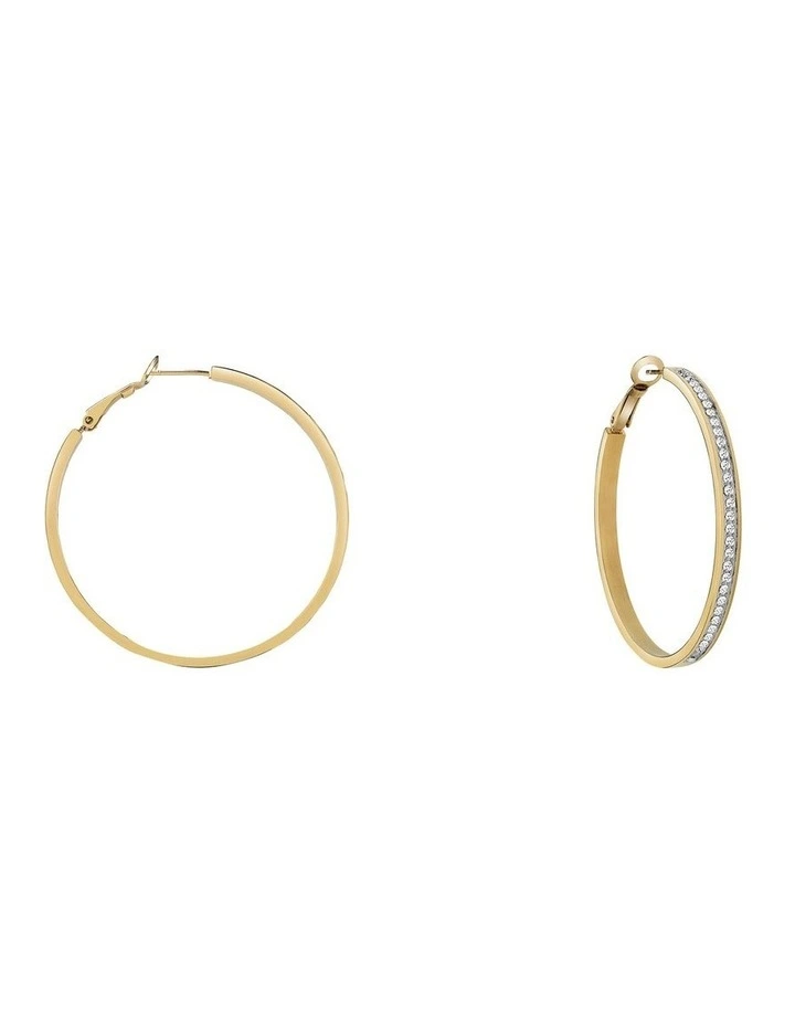 Color My Day 50mm Earrings in Gold