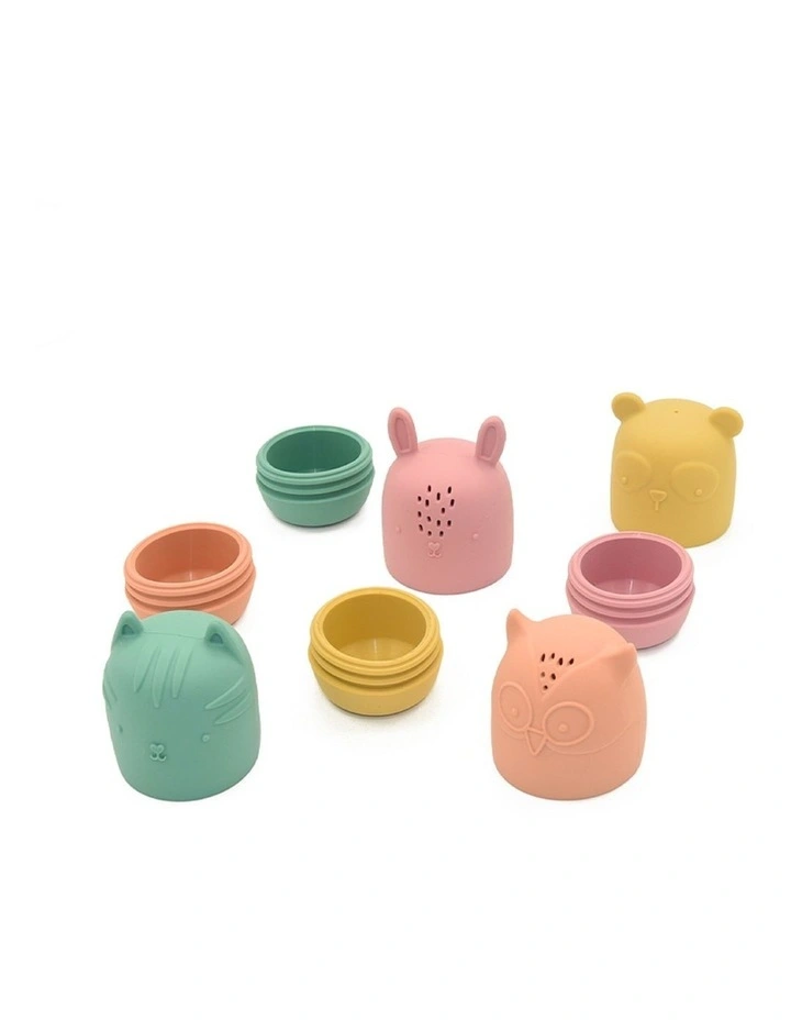 Silicone Animal Bath Set