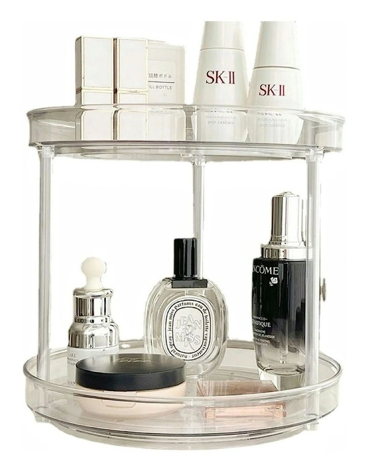 360 Degree Rotatable Easy Assemble 2 Tier