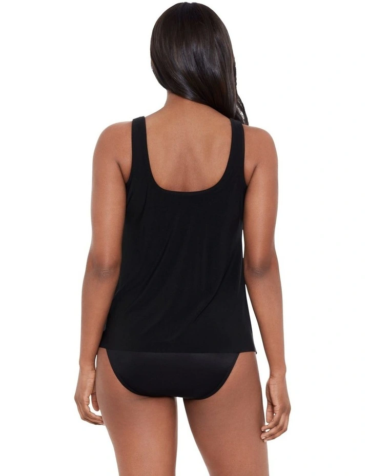 Illusionists Ursula Underwired Tankini Top in Black