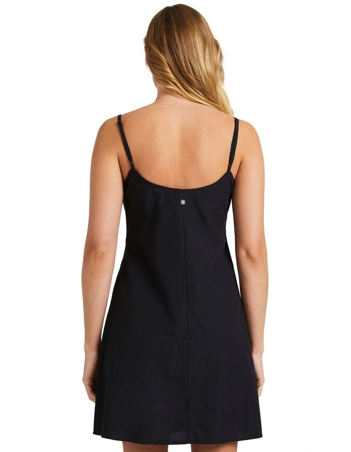 Santorini Slip Dress in Anthracite