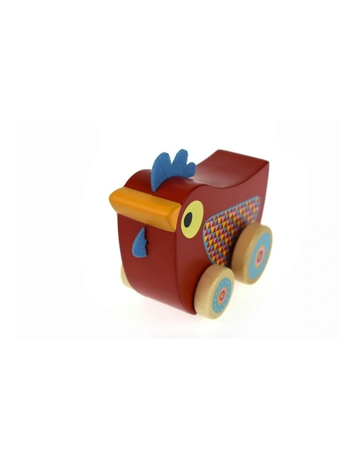 Chicken Wind N Walk Music Box