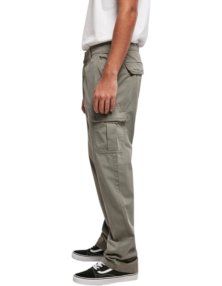 Straight Leg Cargo Pant in Asphalt