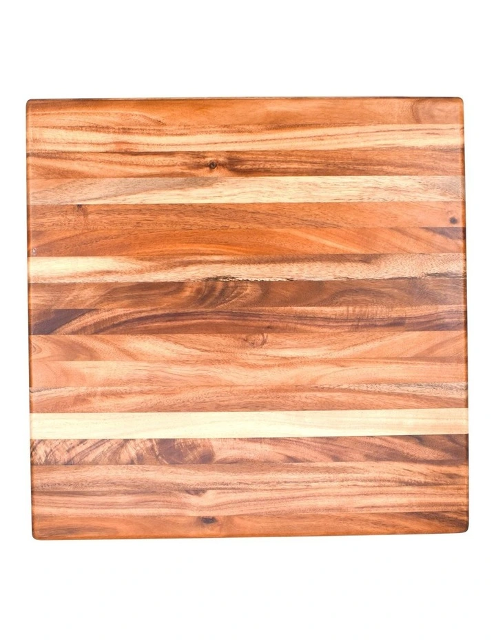 Square Chopping Board Acacia 35x35x4cm in Brown