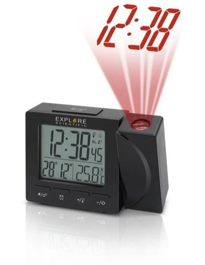 RDP1001 Projection Clock Black
