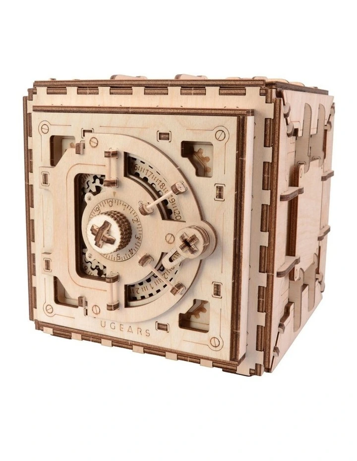 Safe Mechanical Lock 179 Piece Wooden 3D Puzzle