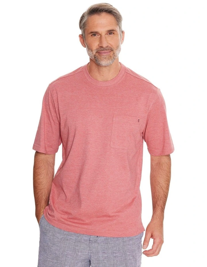 Kinnersly Crew T-Shirt in Orange
