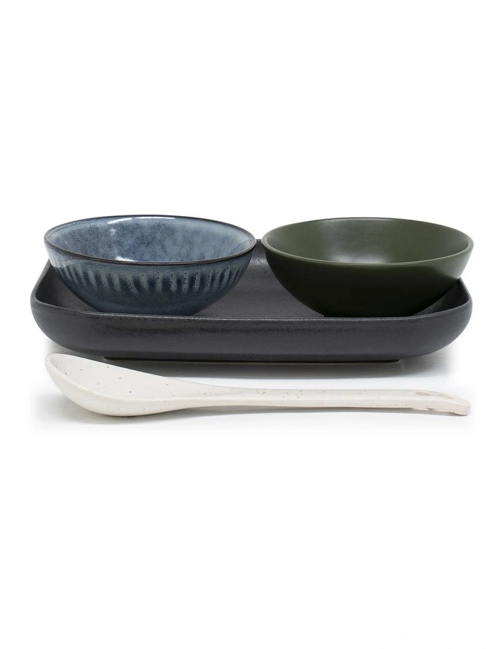 Osaka 4 Piece Set Bowl And Spoon in Assorted