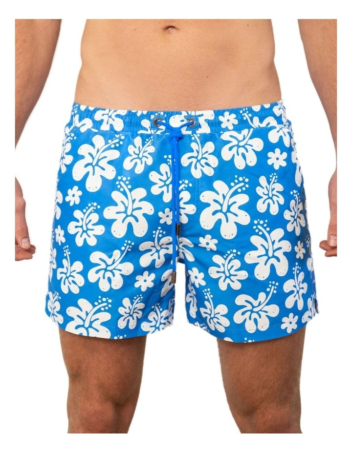 Aloha Broha Swim Shorts in Royal Blue