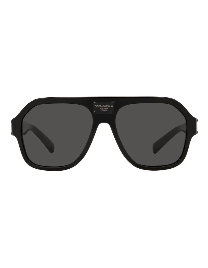DG4433F Sunglasses in Black