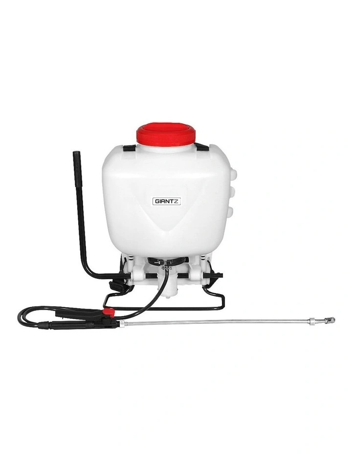 Weed Sprayer Backpack Spray 15L in White