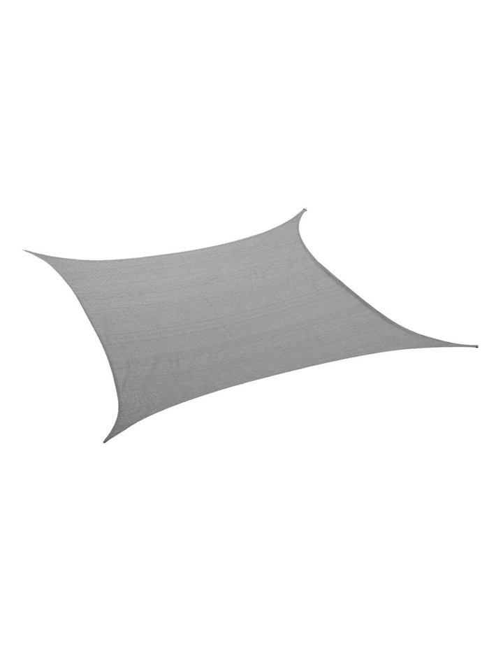 Rectangle Sun Shade Sail 5x3m in Charcoal