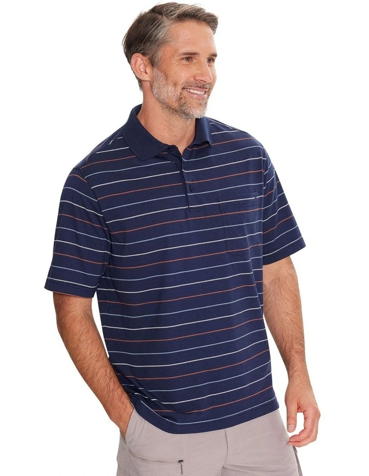 Mac Kinnersly Polo Shirt in Ink