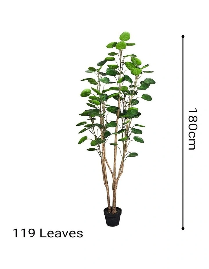 Potted Pocket Money Artificial Plant 180cm in Assorted