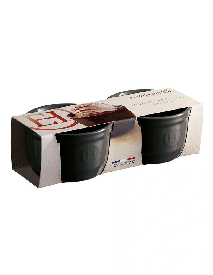 Ramekins 10cm Set Of 2 in Charcoal