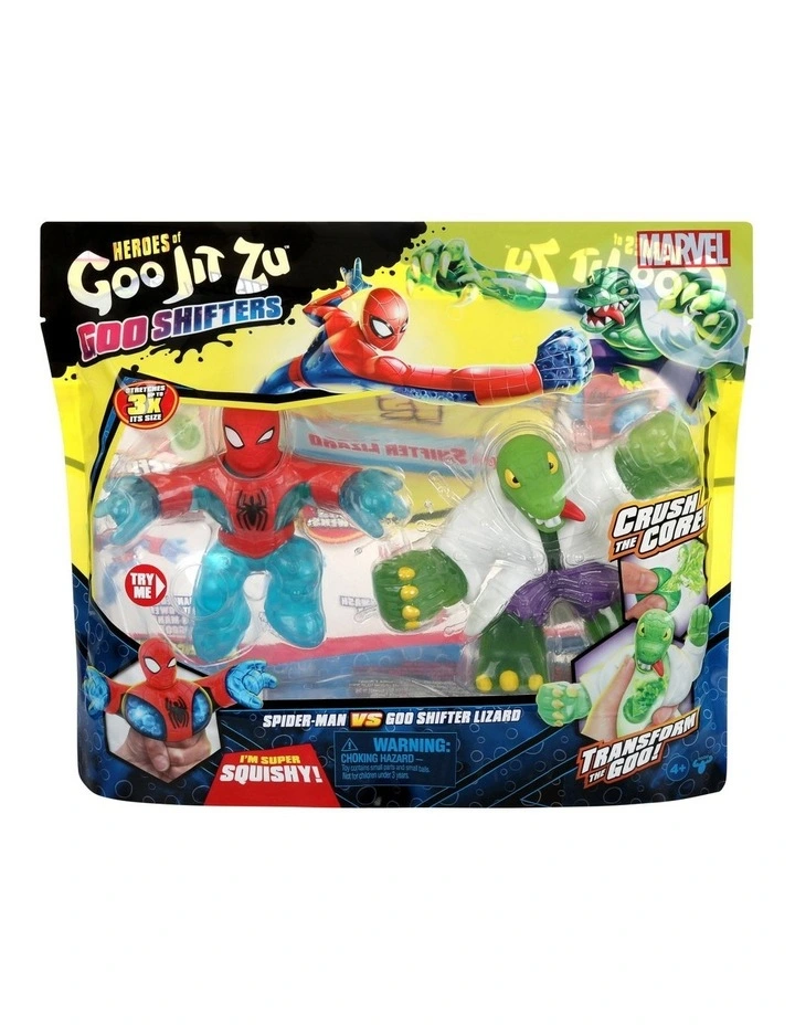 Marvel Goo Shifters Spider-Man VS Goo Shifter Lizard